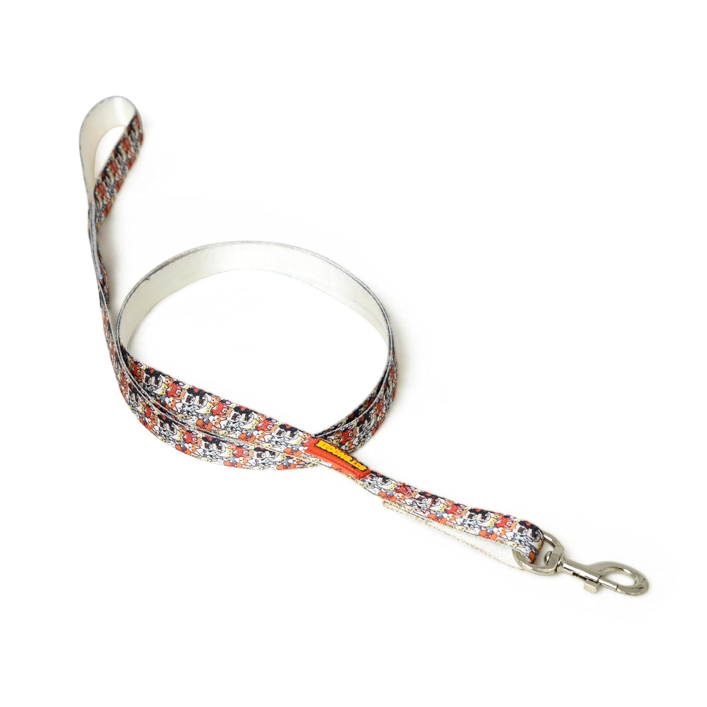 Red White Dog Collar, Leash & Harness Combo Set