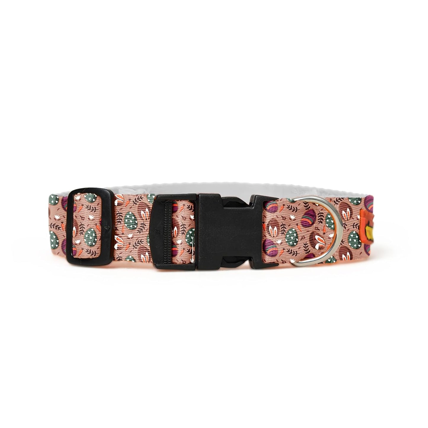 Peach Dog Collar, Leash & Harness Combo Set