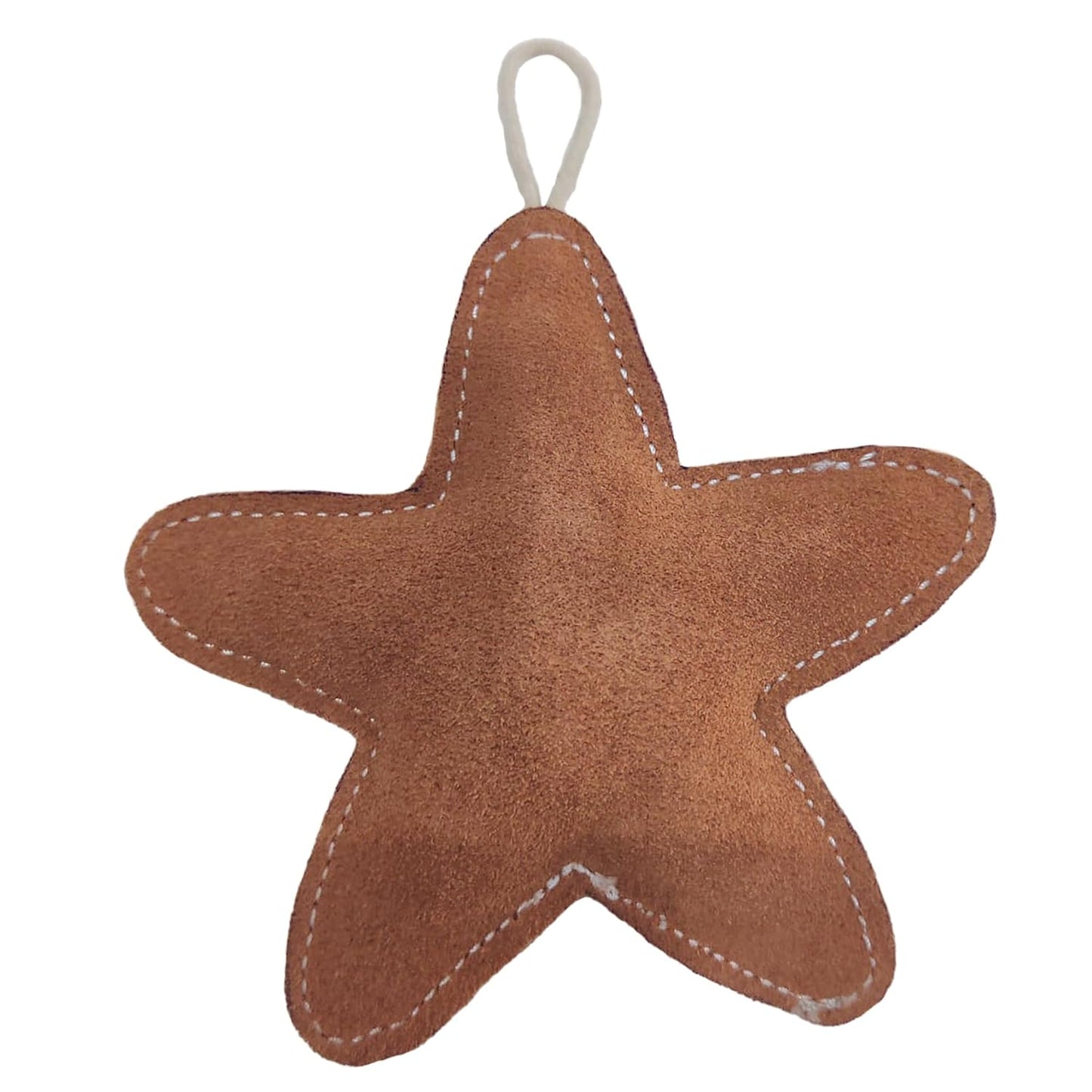 Star Shape Premium Leather Dog Toys