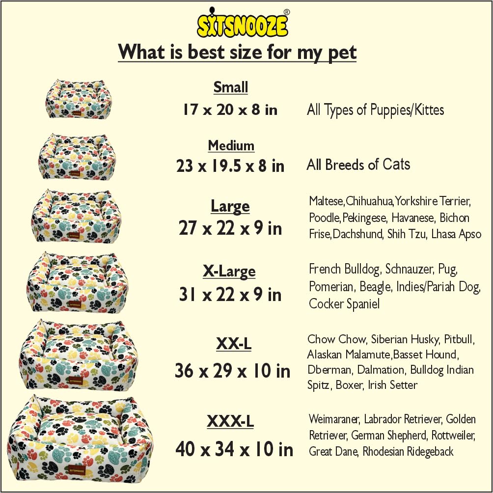 Multi Plush Lounger Dog and Cat Bed