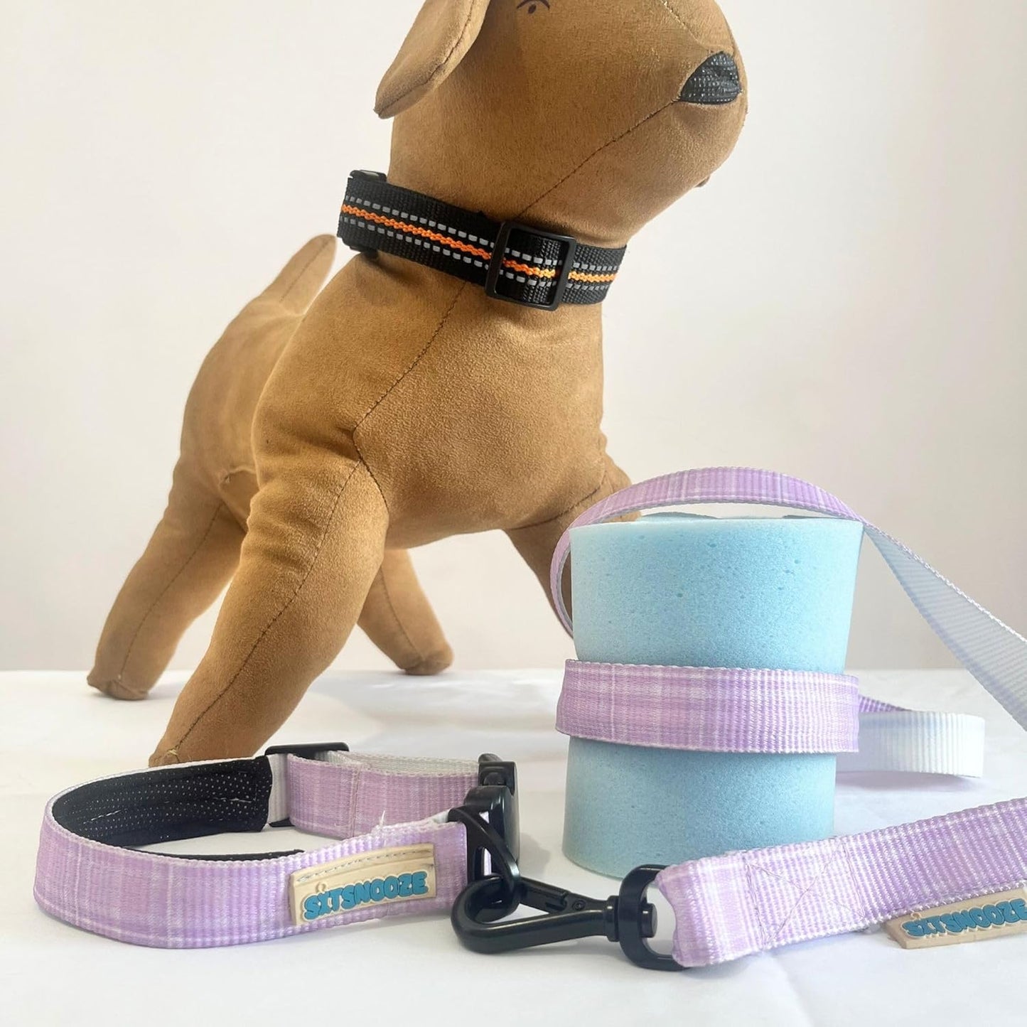 Pink Quick Release Collar and Leash Dog Set