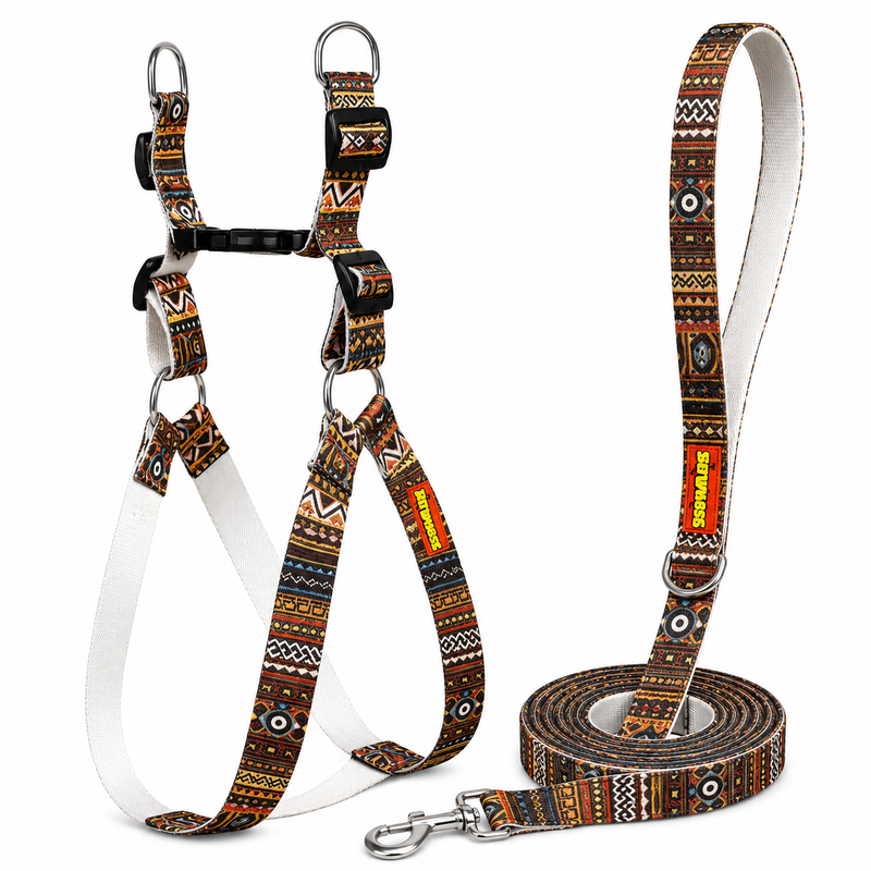 Heritage Harness & Matching Leash