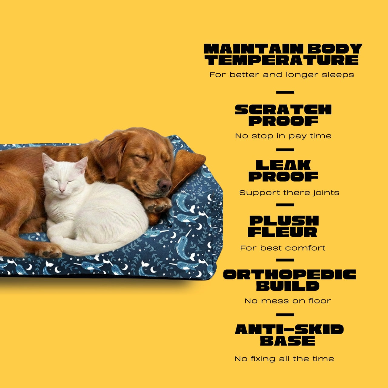 Lounger Fur Print Sofa Bed