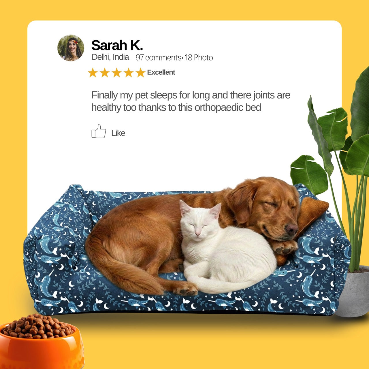 Lounger Fur Print Sofa Bed