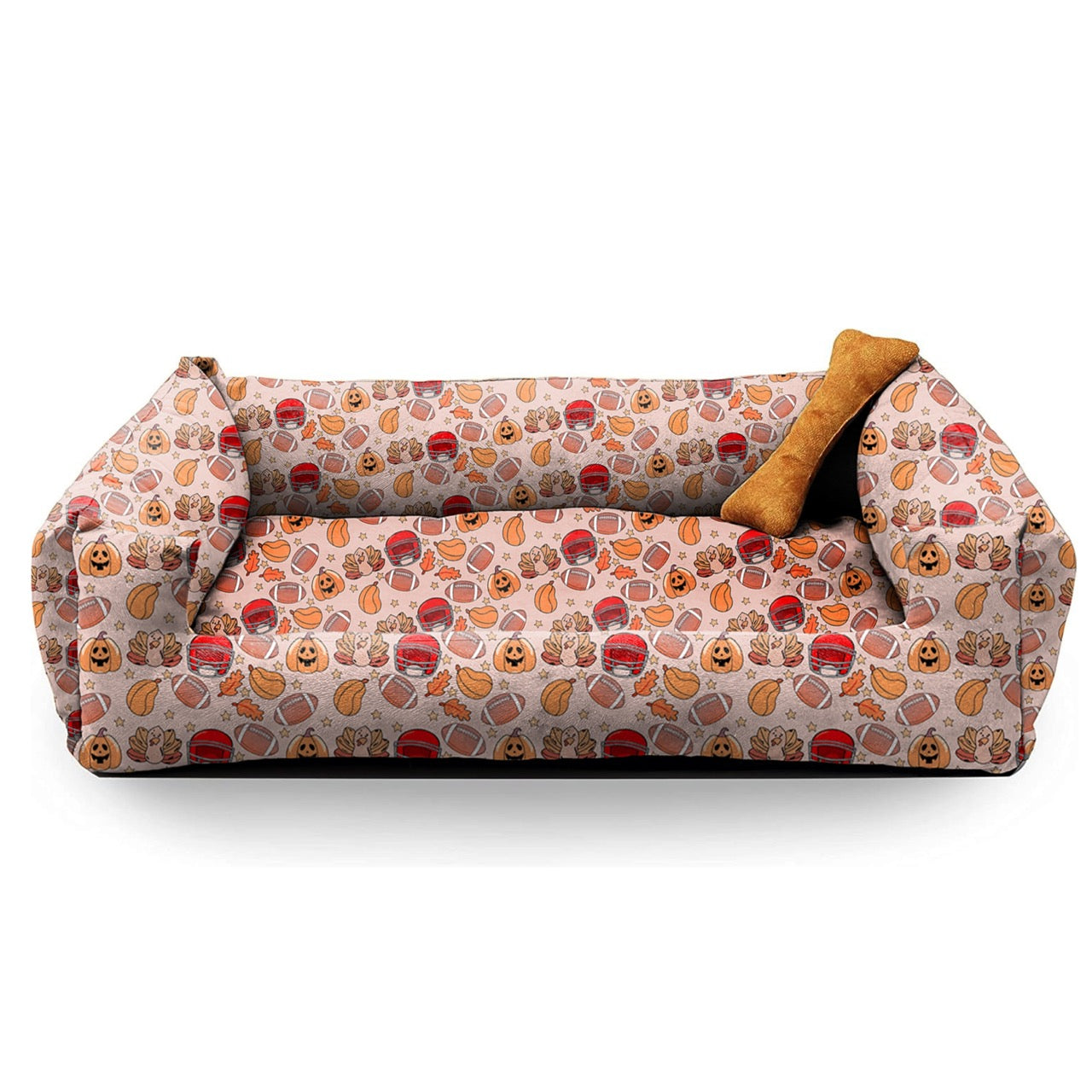 Lounger Pumpkin Print Sofa Bed