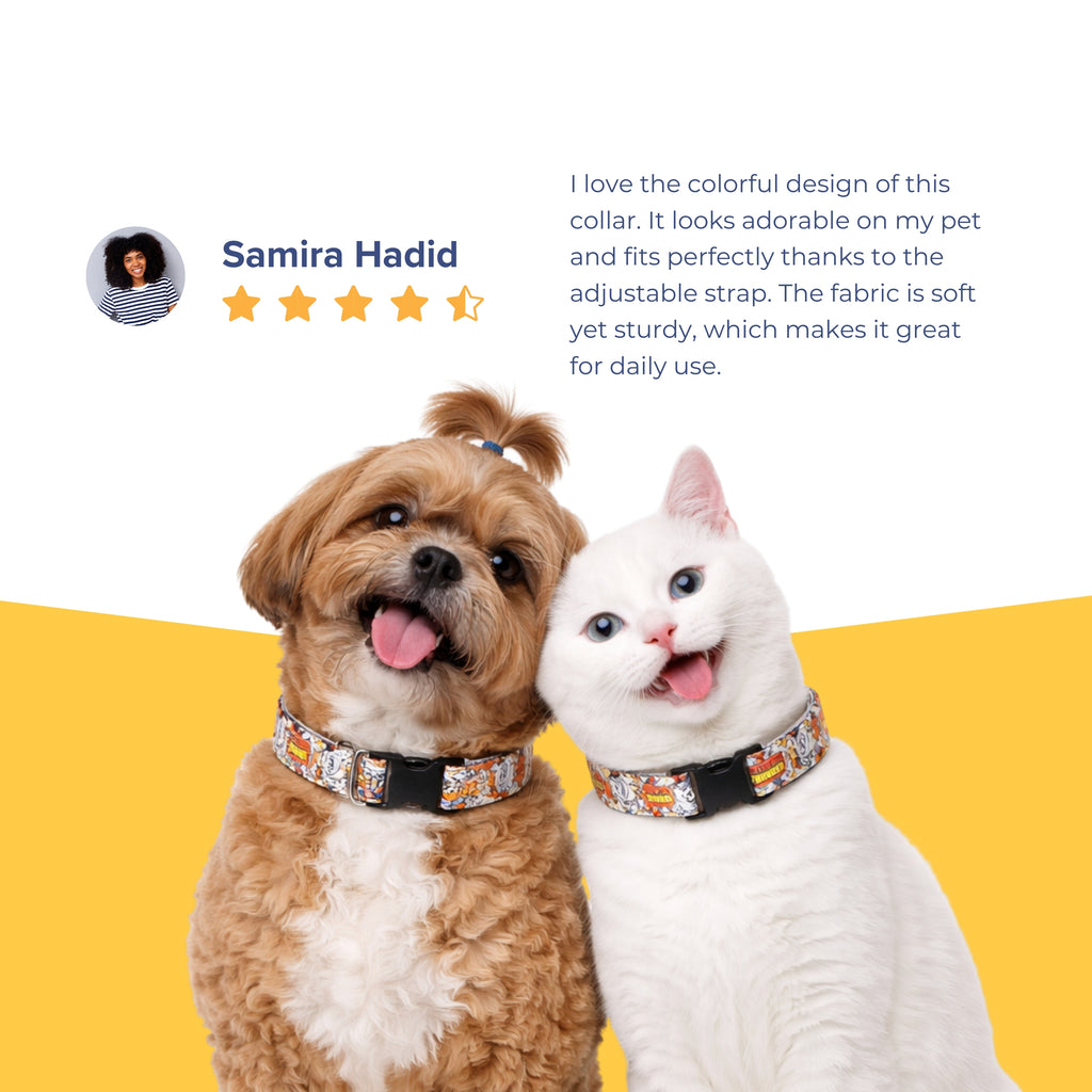 BuddyPrint Collar & Matching Leash