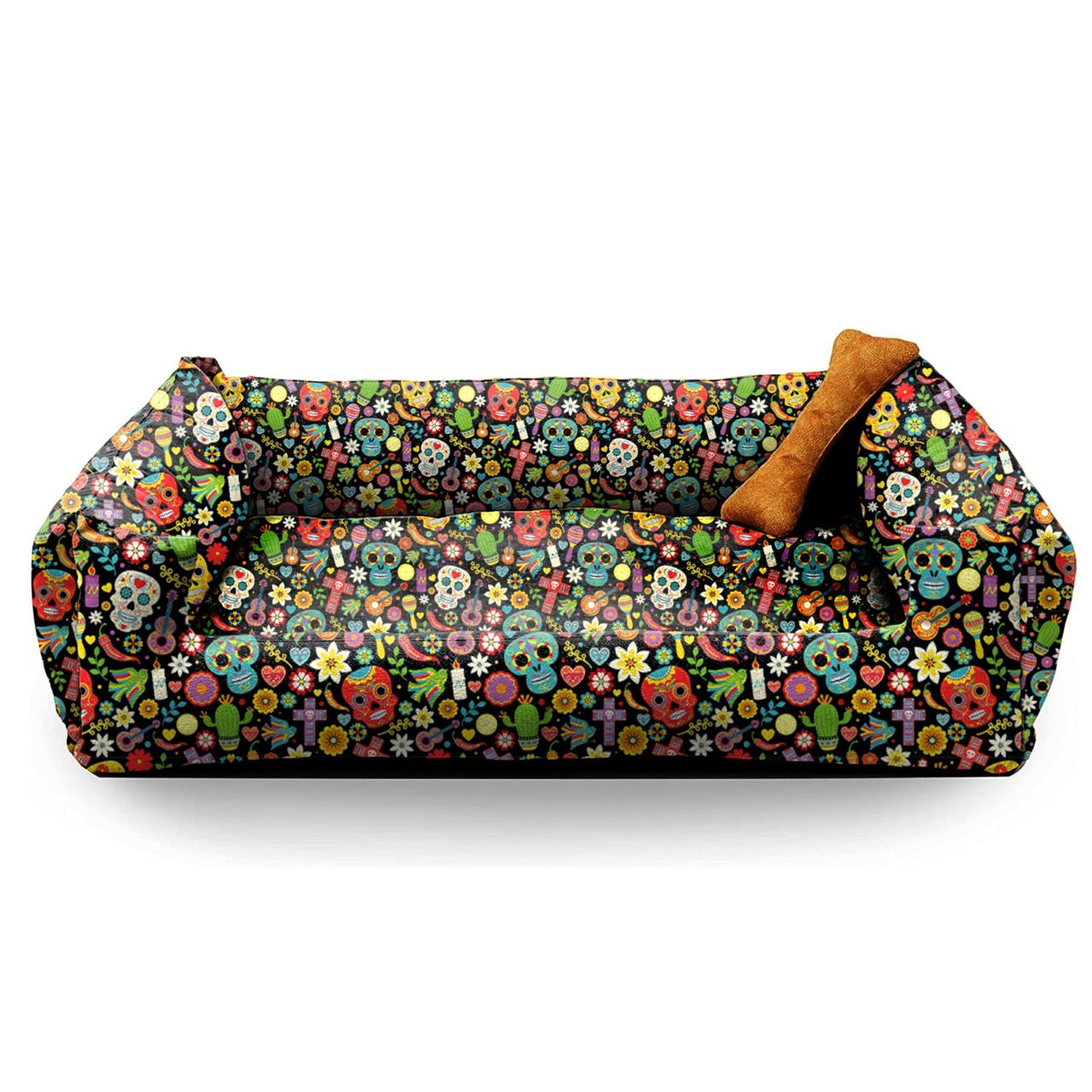 Lounger Skull Print Sofa Bed