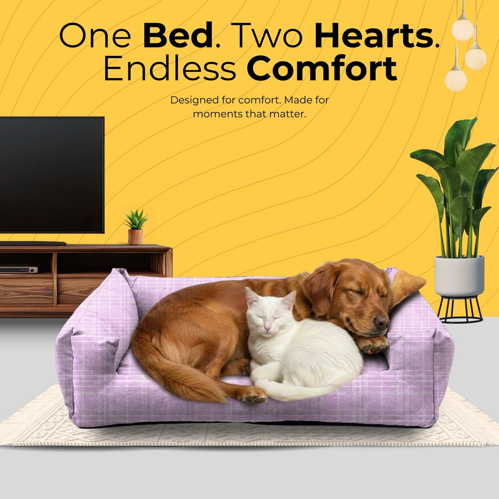 Lounger Stripes Print Sofa Bed