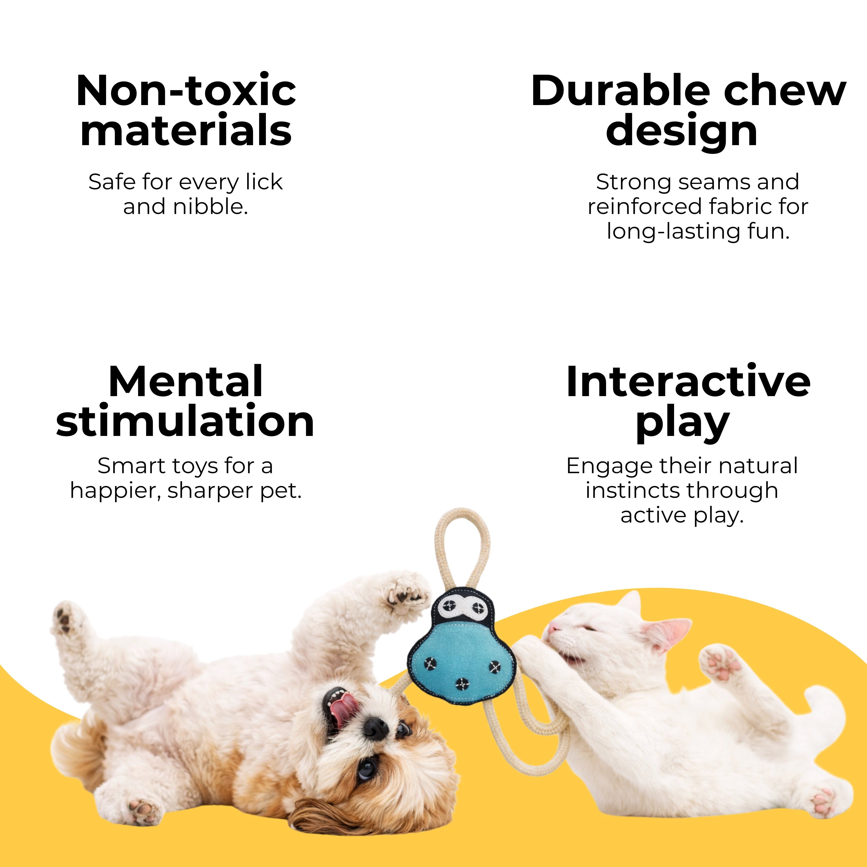 HippoRope Tug Toy