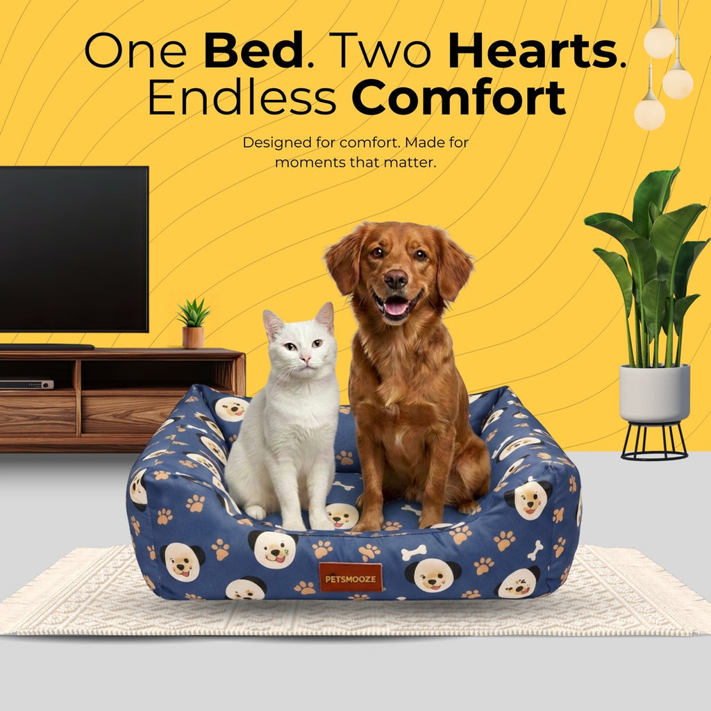 ComfortNest Panda Print Bed