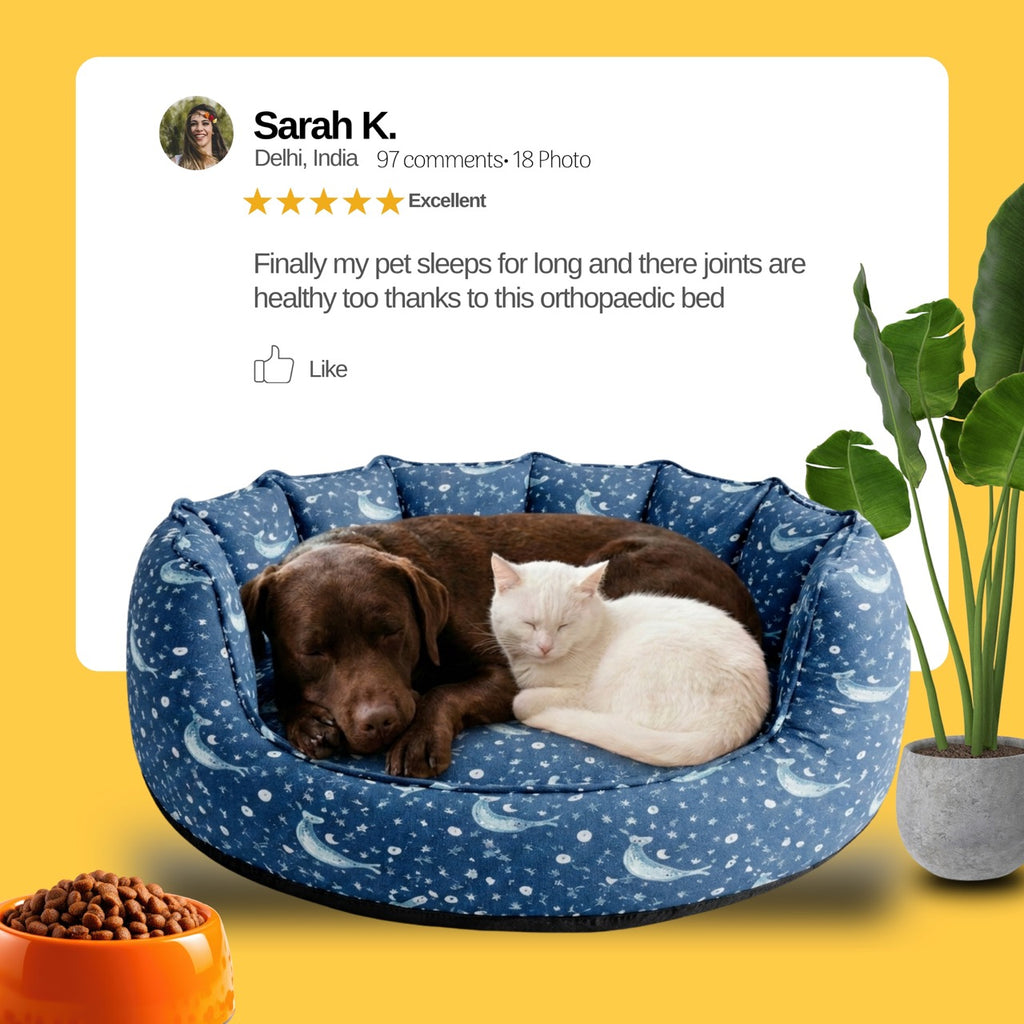 SnoozeSofa Fur Print Bed