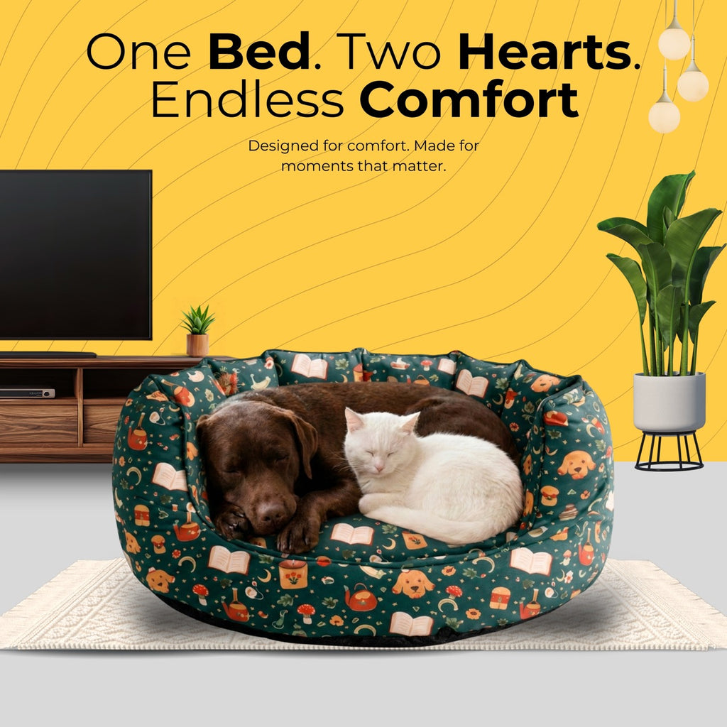 SnoozeSofa Jacket Print Bed