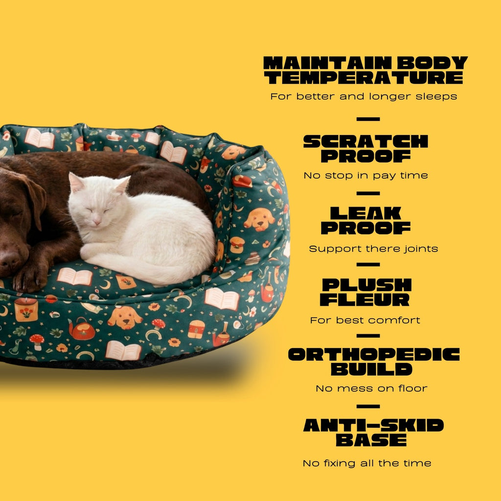 SnoozeSofa Jacket Print Bed