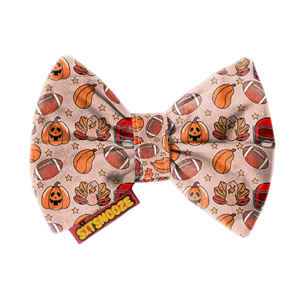 Autumn Harvest Printed Bow Tie