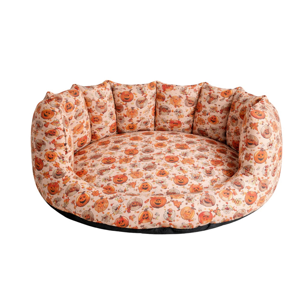 SnoozeSofa Pumpkin Print Bed