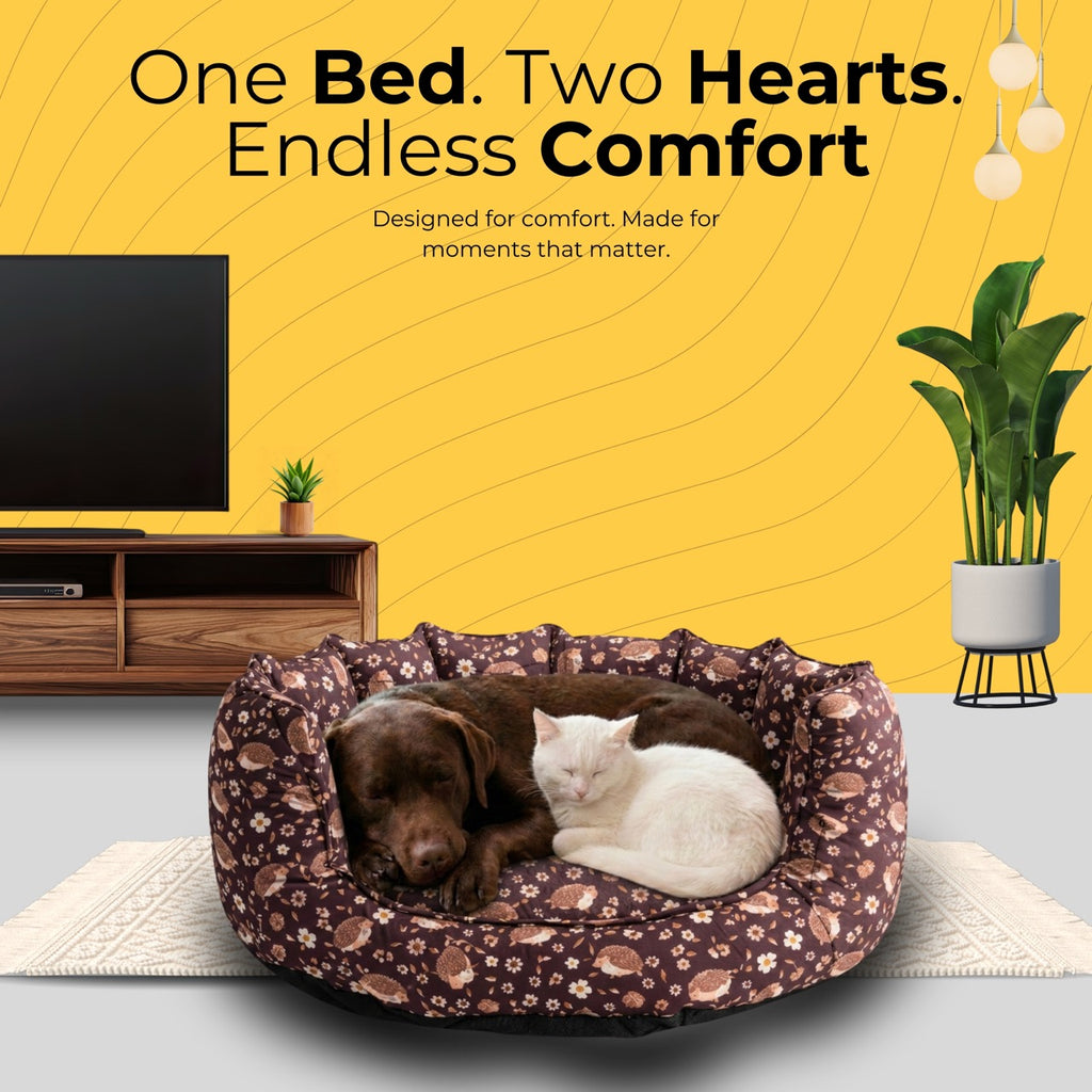 SnoozeSofa porcupine Print Bed