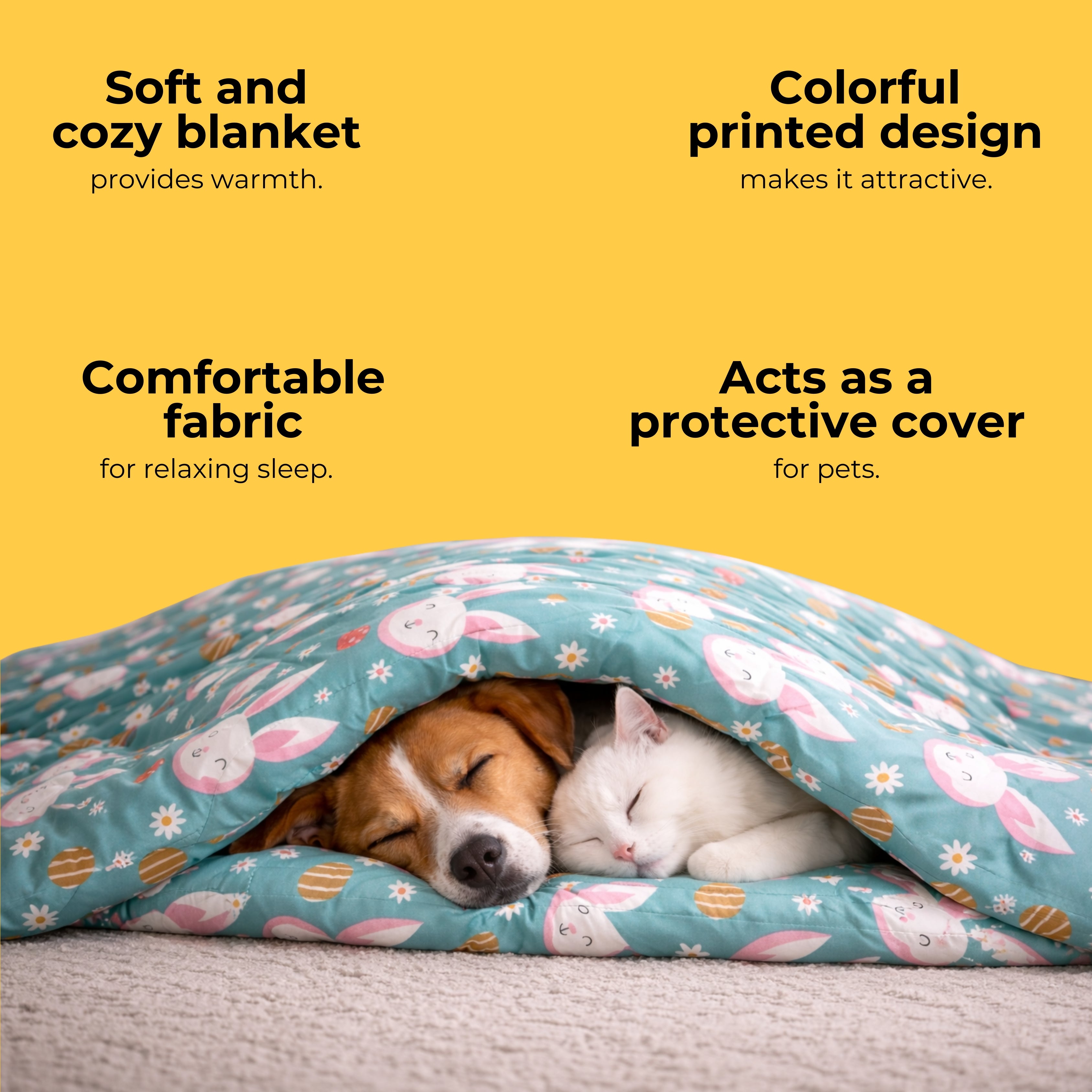 Bunny Bliss Dog AC Comforter