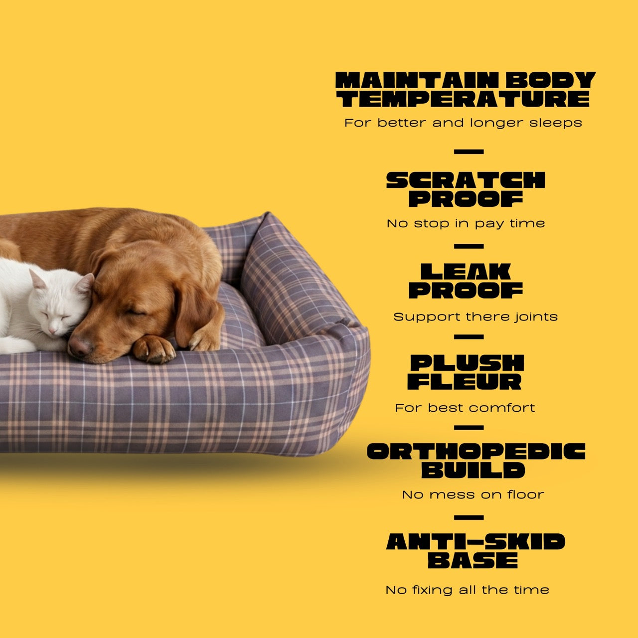 PawComfort Deluxe Lounger