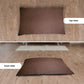 Brown Rectangle Shape Orthopaedic Dog Bed