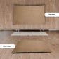 Beige Rectangle Shape Orthopaedic Dog Bed