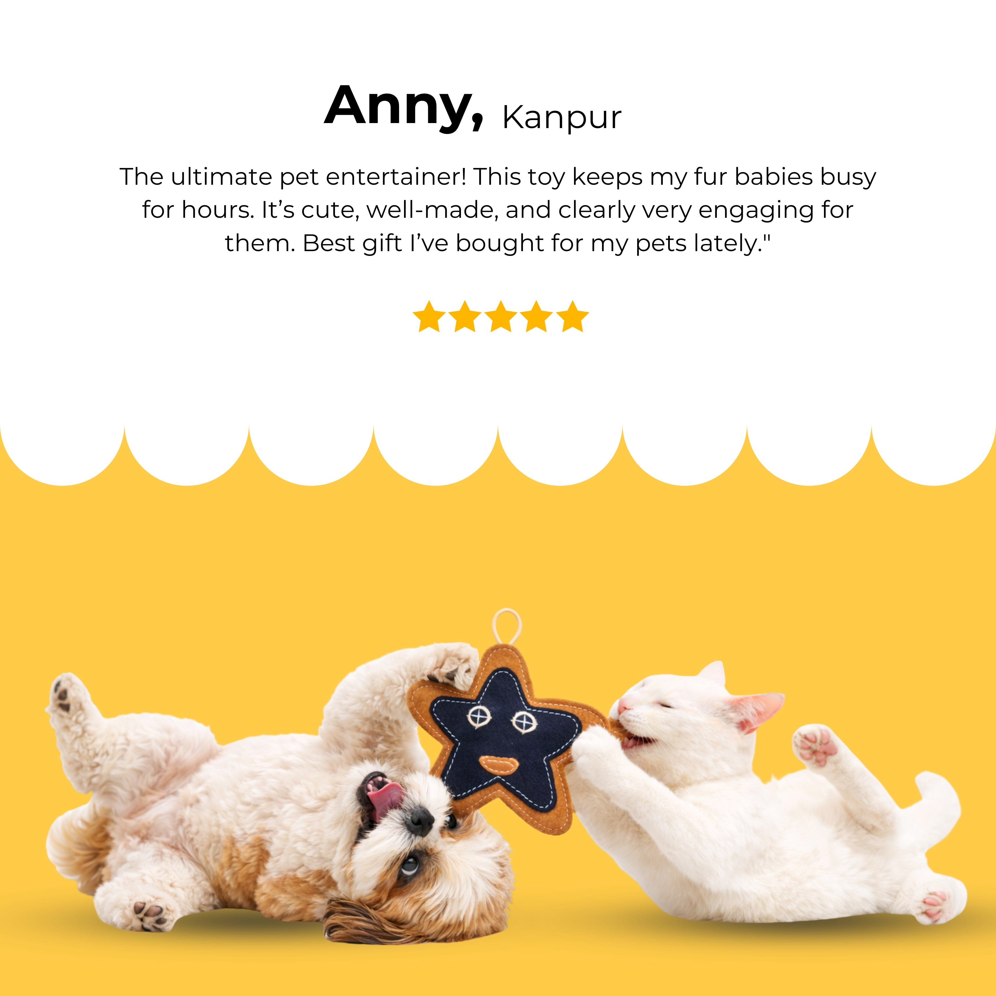 StarBuddy Squeaky Toy