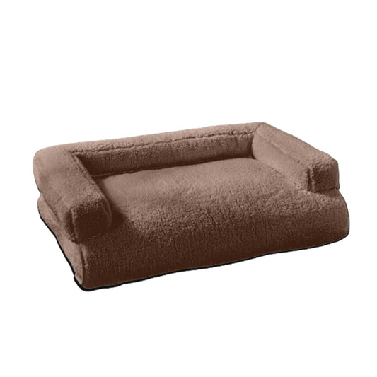 Brown Hypoallergenic Summer Extra Soft and Comfortable Dog Bed
