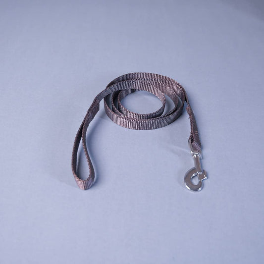 Copper Trendy Nylon Leash with Strong Metallic Hook for Dogs