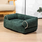 Green Bolster Comfortable and Breathable Pet Sofa Bed