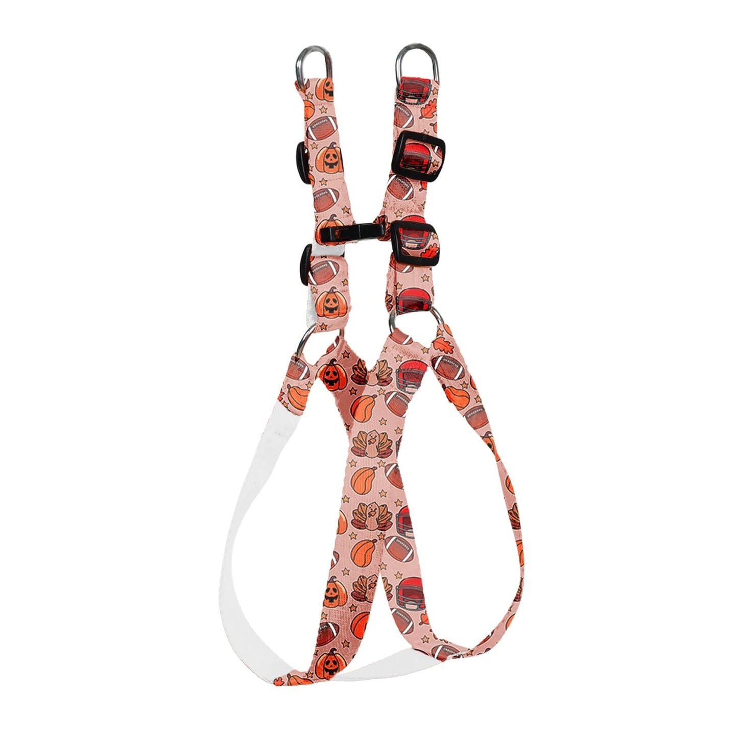 Cream Dog Collar, Leash & Harness Combo Set