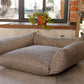 Grey Handmade Luxury and Orthopedic Dog Bed