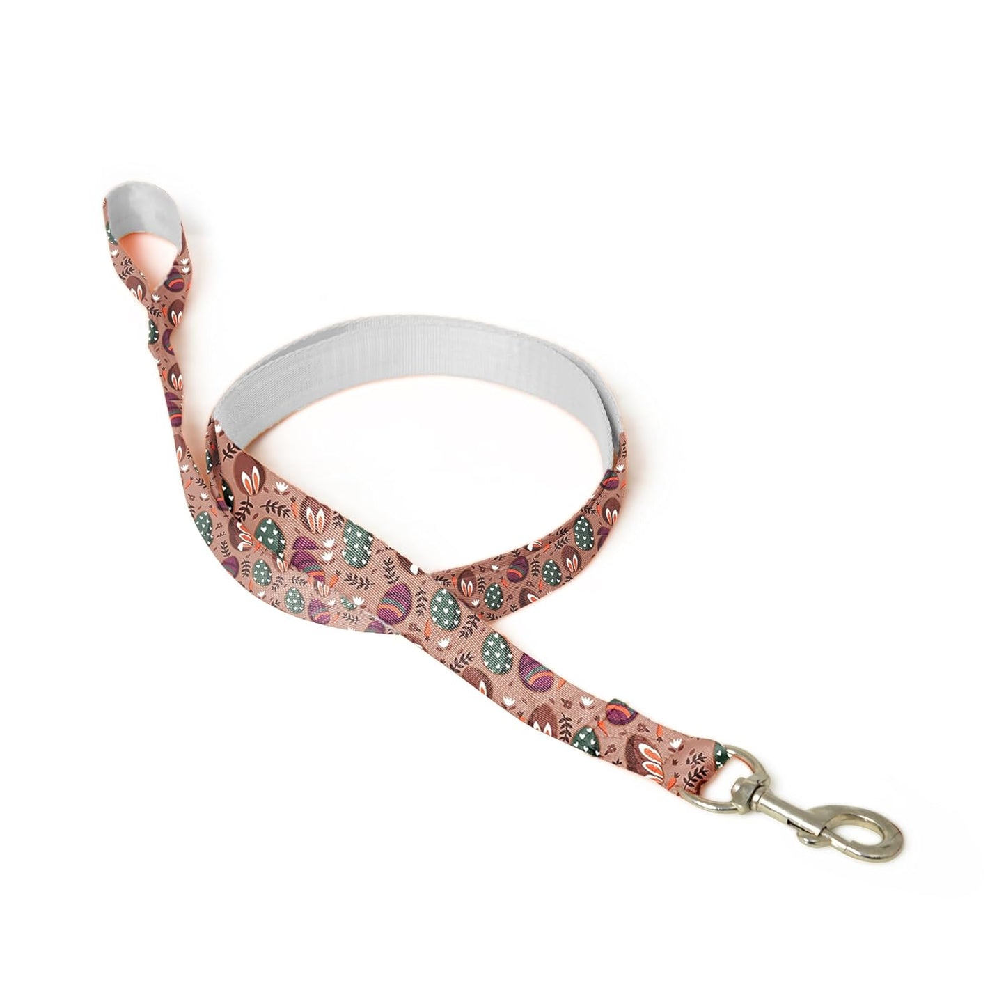 Peach Dog Collar, Leash & Harness Combo Set