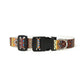Maroon Red Dog Collar, Leash & Harness Combo Set