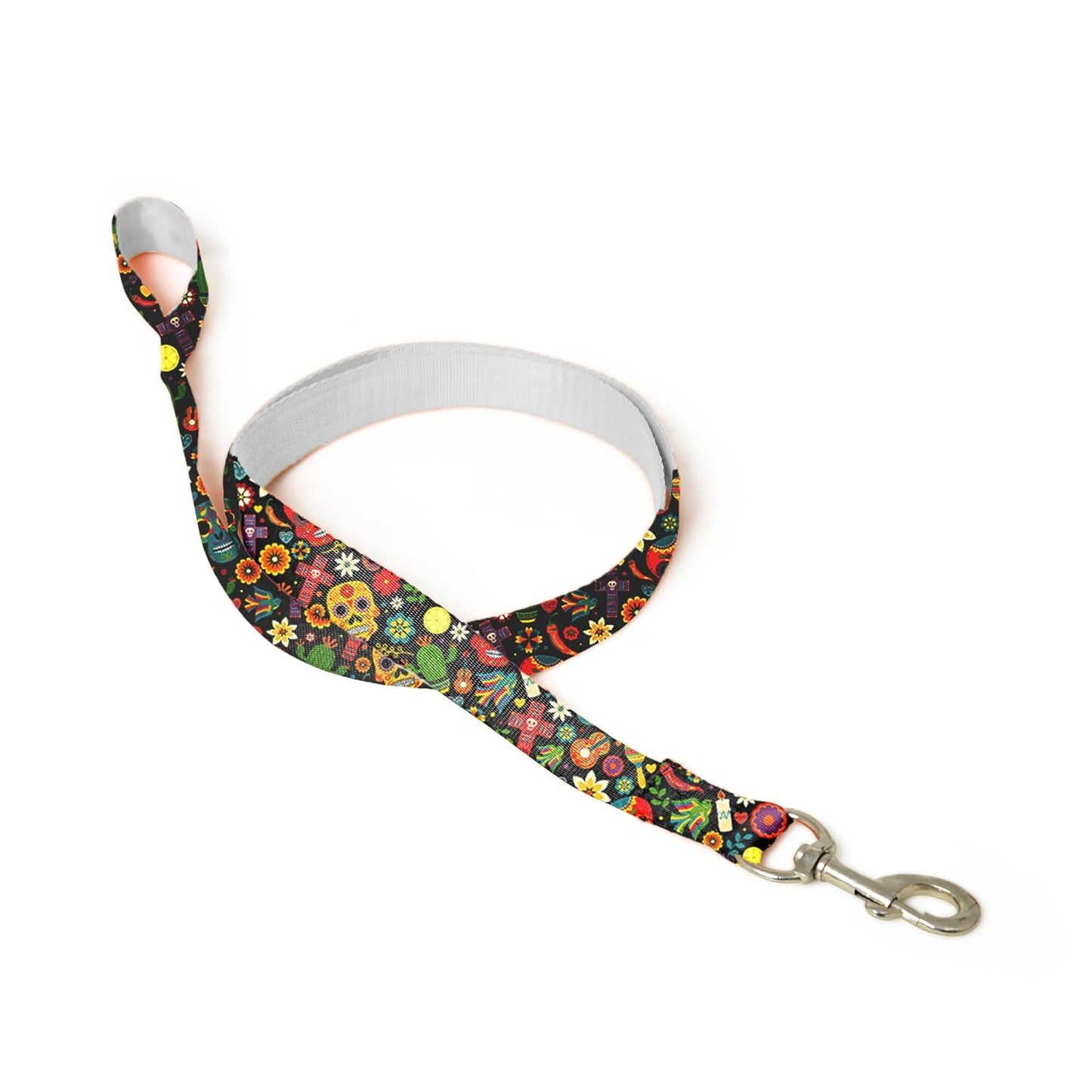 Multicolor Dog Collar, Leash & Harness Combo Set