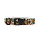 Multicolor Dog Collar, Leash & Harness Combo Set