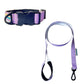 Pink Quick Release Collar and Leash Dog Set