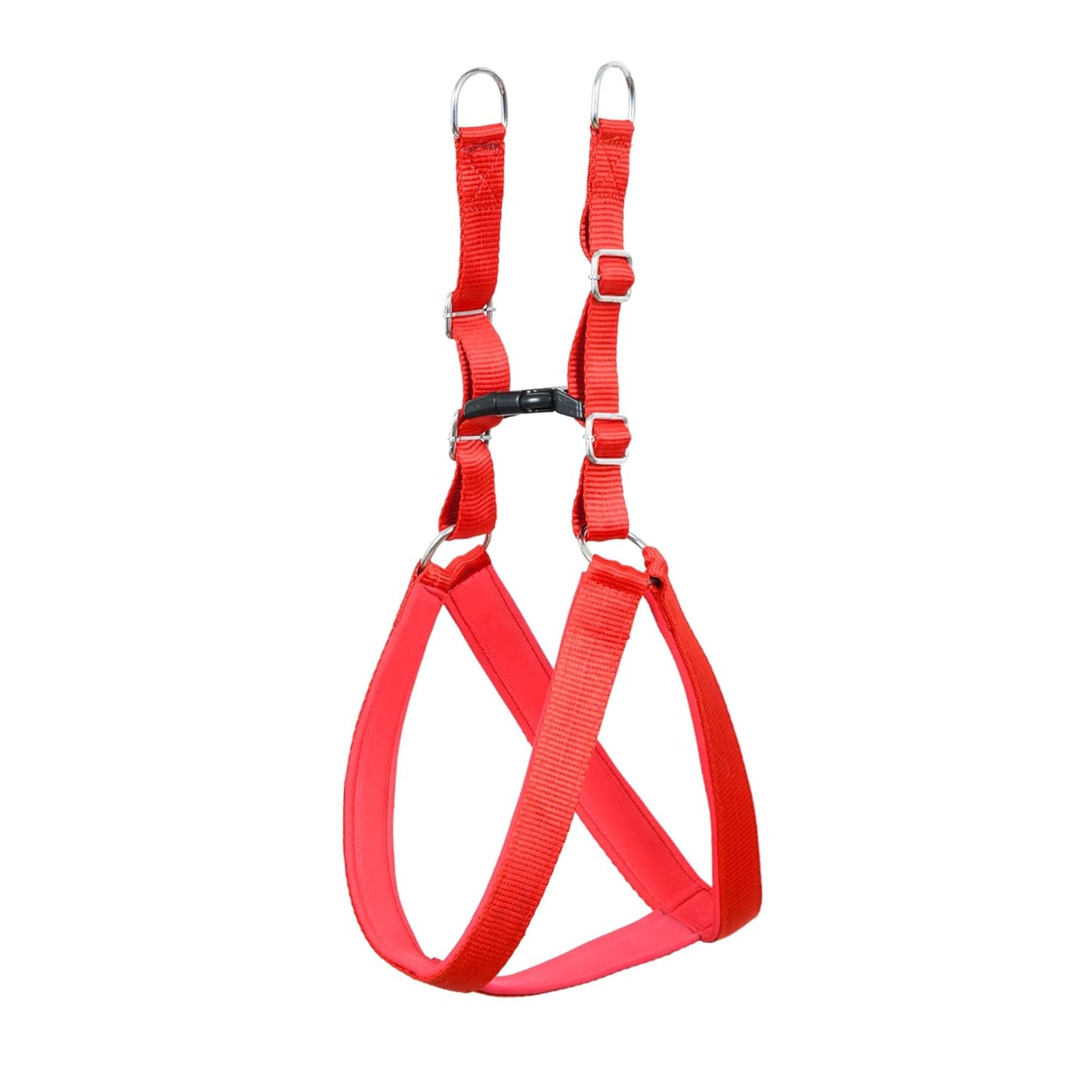 Red Dog Collar, Leash & Harness Combo Set