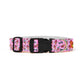 Pink Ice Cream Dog Collar, Leash & Harness Combo Set