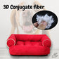 Red Bolster Comfortable and Breathable Pet Sofa Bed