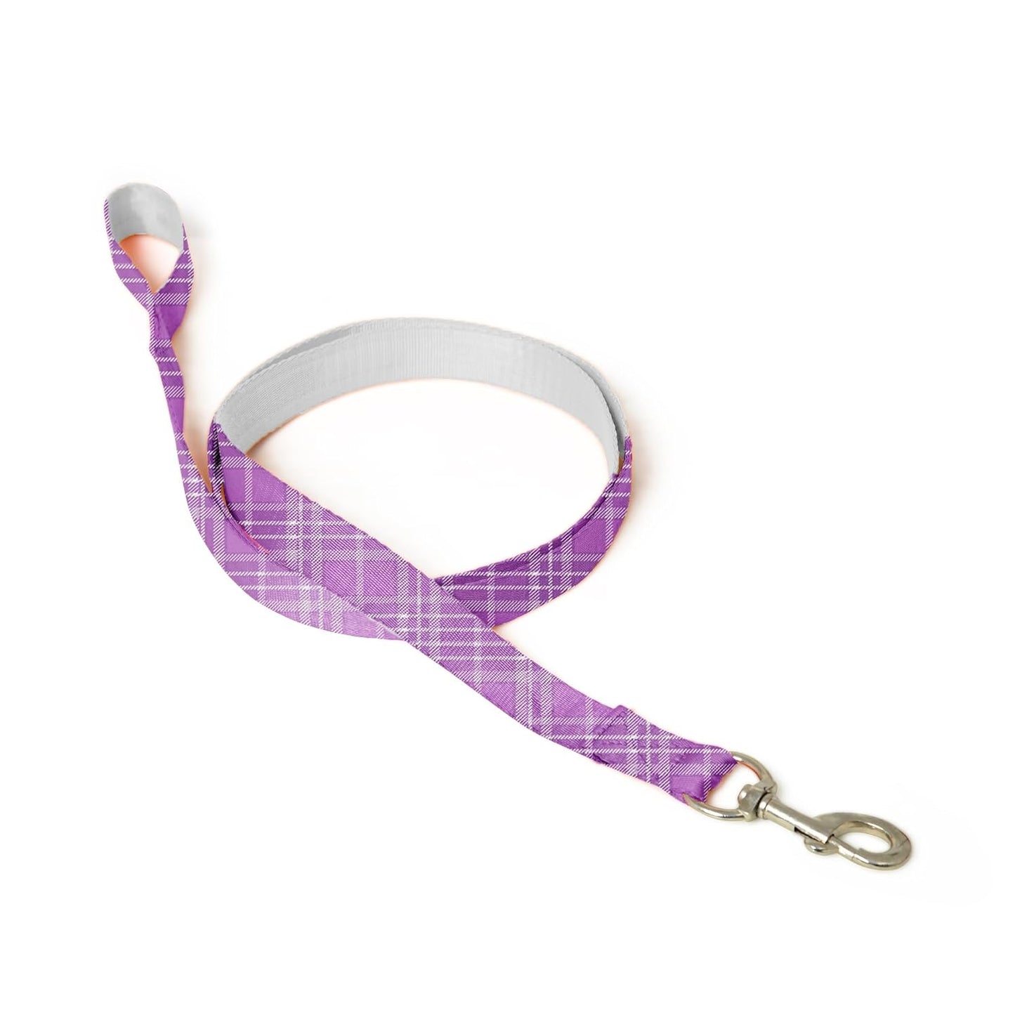 Purple Dog Collar, Leash & Harness Combo Set