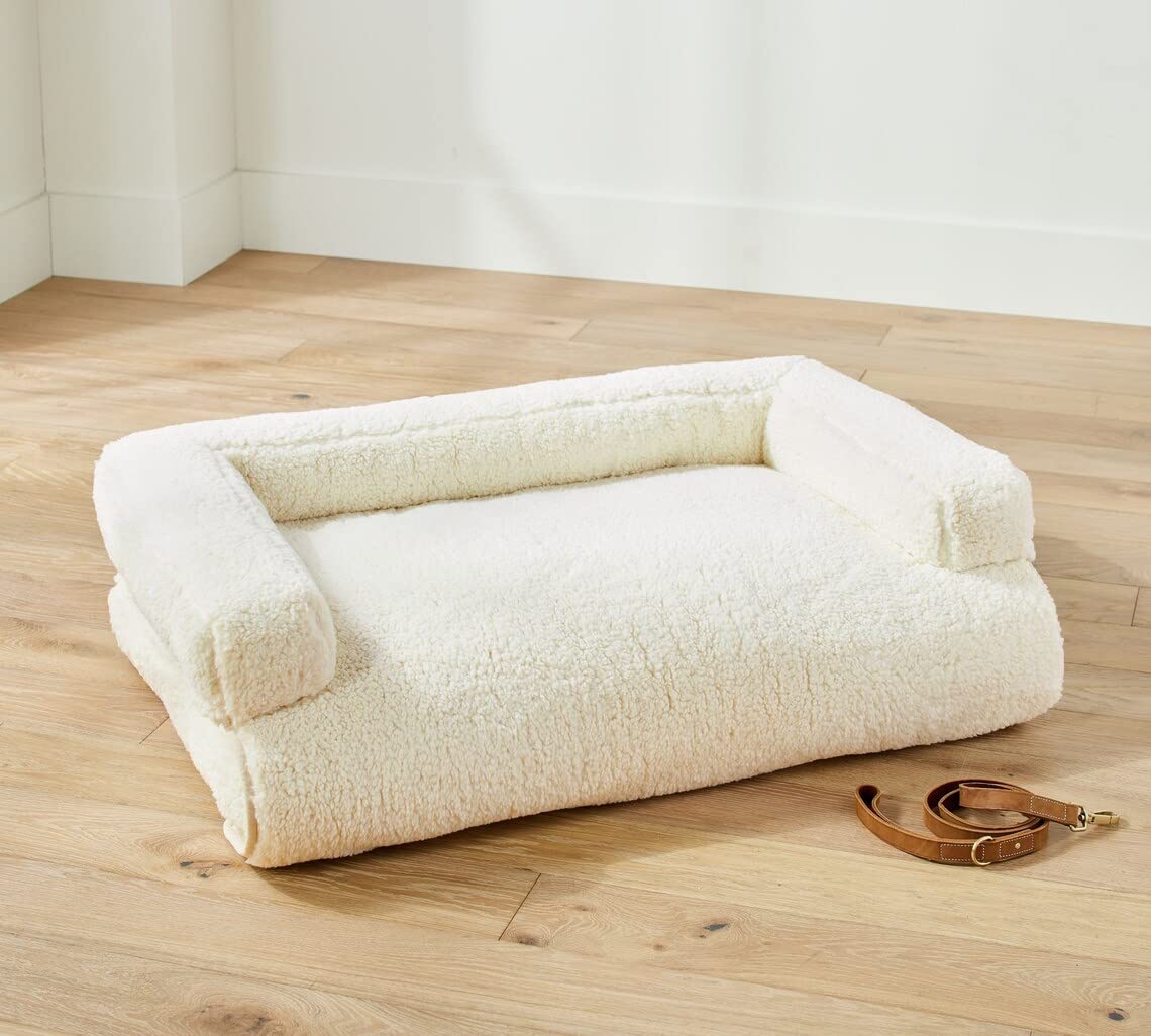 Cream Hypoallergenic Summer Extra Soft and Comfortable Dog Bed