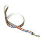 Blue Red Mix Dog Collar, Leash & Harness Combo Set