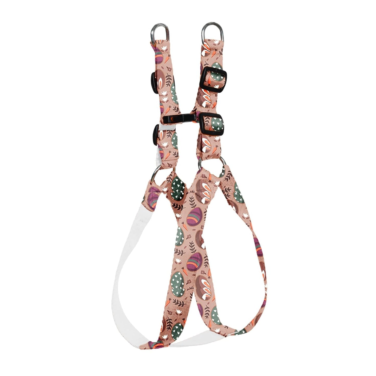 Peach Dog Collar, Leash & Harness Combo Set