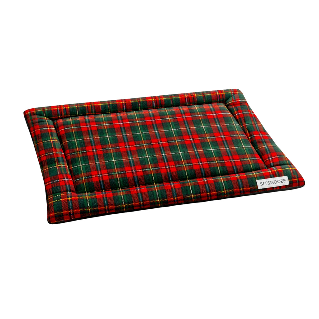 SnoozePad Mat Red Green Stripe
