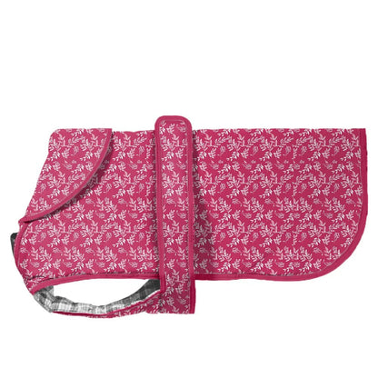 Pink Printed Super Soft Warm Dog/Cat Winter Jacket