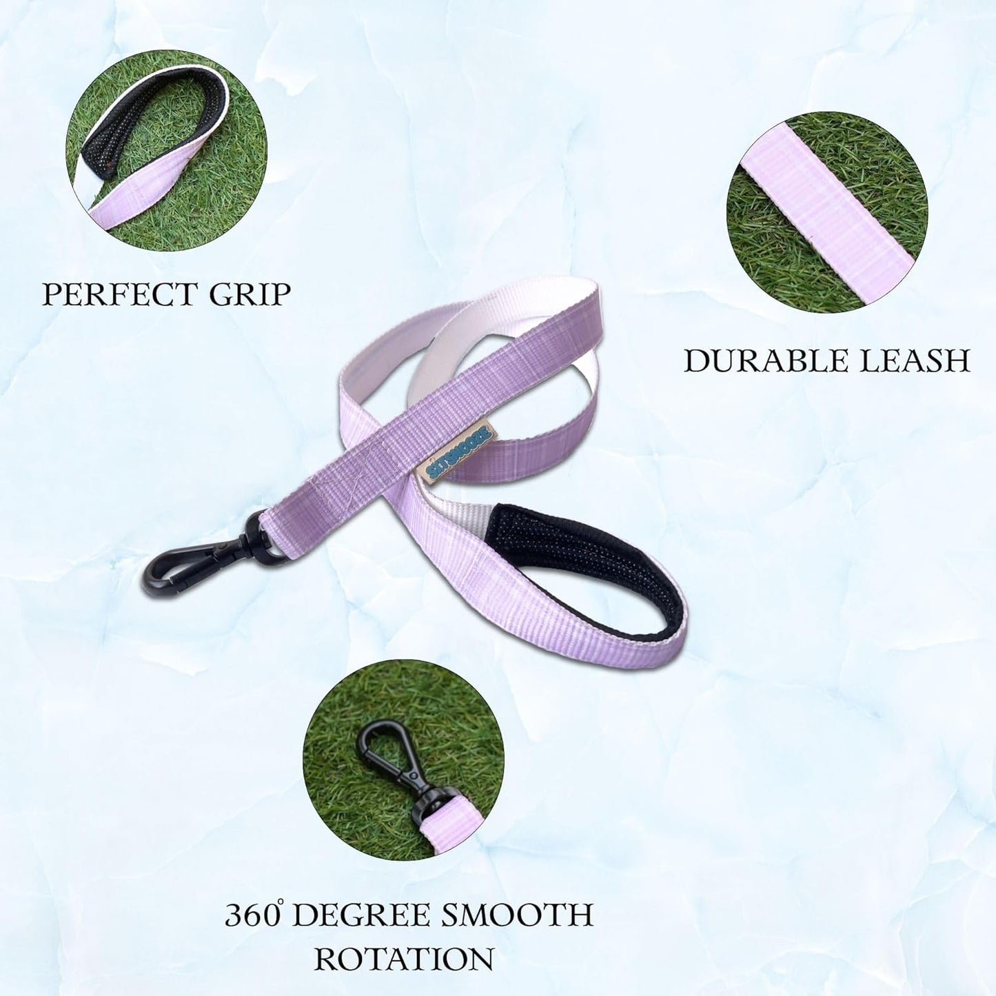 Pink Quick Release Collar and Leash Dog Set