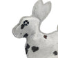 Rabbit White Furr Premium Leather Dog and Cat Toy