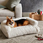 Cream Hypoallergenic Summer Extra Soft and Comfortable Dog Bed