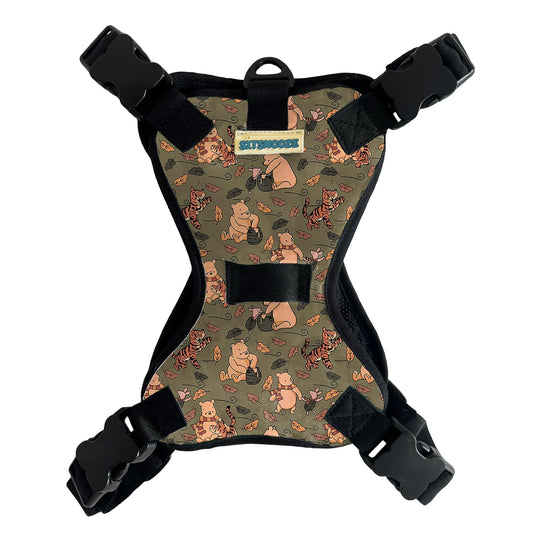 Green No-Pull/No Choke Comfortable Dog Vest Harness | Adjustable Soft Padded Vest for Dogs