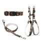 Dark Green Dog Collar, Leash & Harness Combo Set
