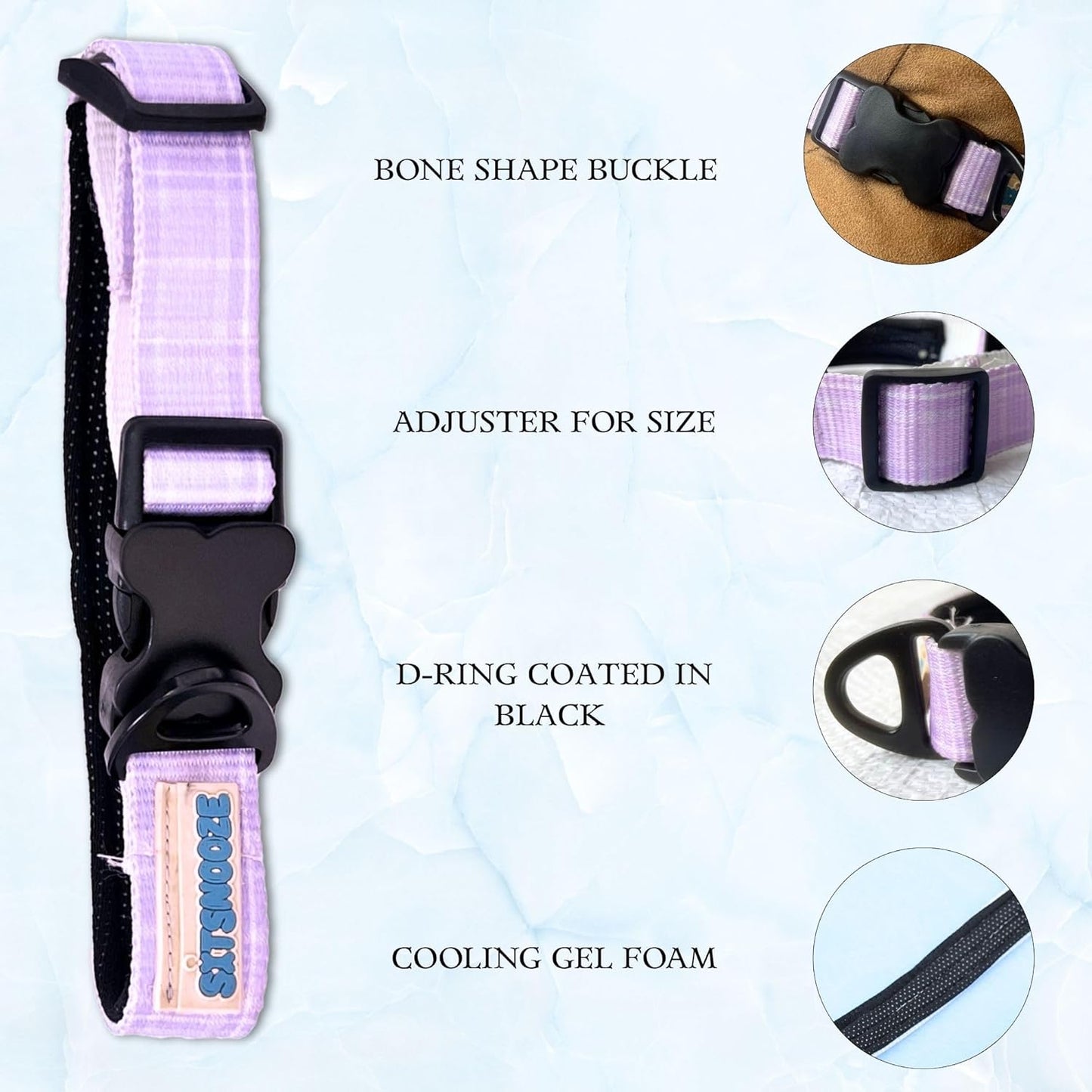 Pink Quick Release Collar and Leash Dog Set